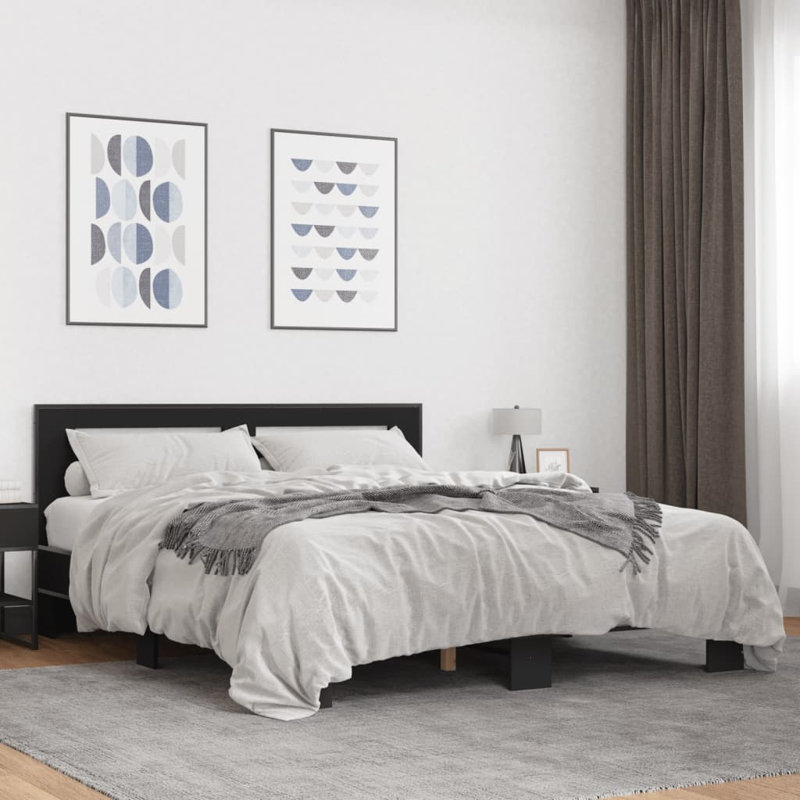 Olgun Bed, Super King (6'), Black