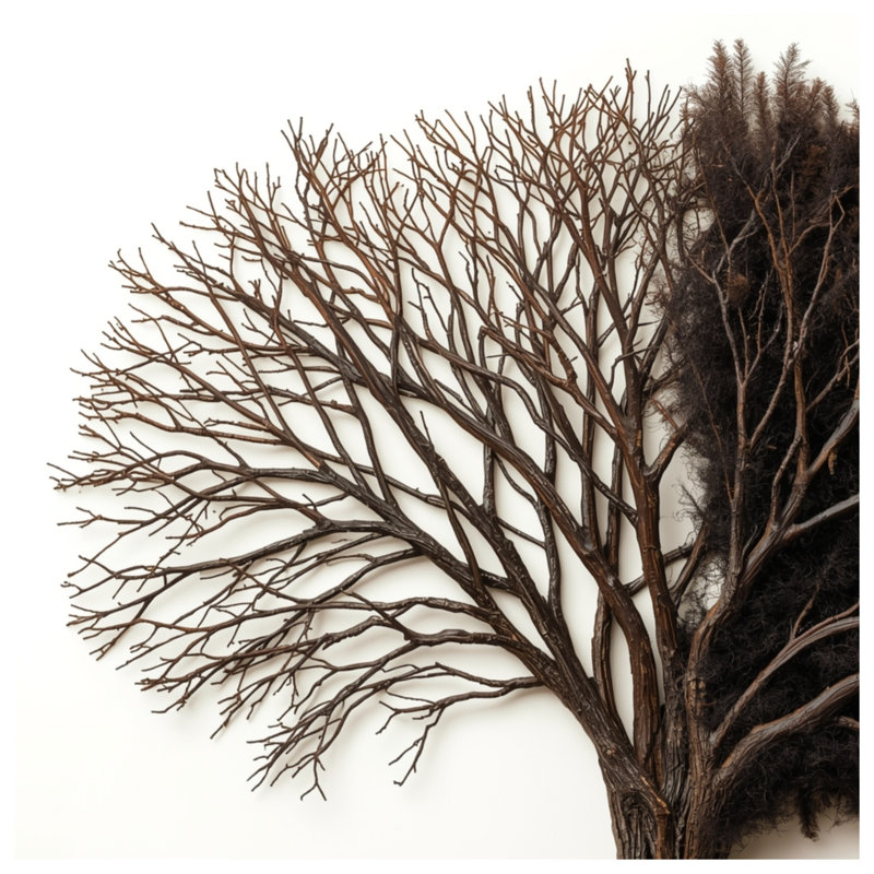Couvertures demi-feuilles, L 50 po x H 60 po