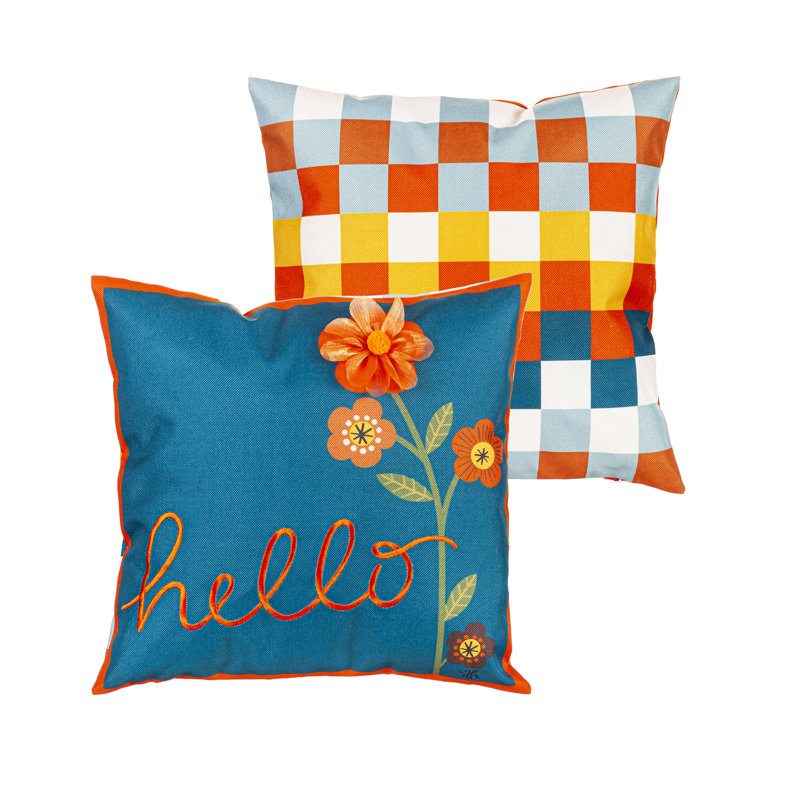 Housse de coussin Hello Hello