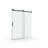 56" - 60" W X 76" H Frameless Soft-Closing Single Sliding Shower Door, 3/8" (10Mm) Tempered Glass With Easy-Cleaning Coating