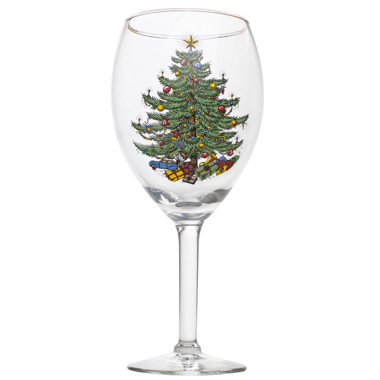 The Holiday Aisle® 2 - Piece 19.5oz. Glass All Purpose Wine Glass Stemware  Set