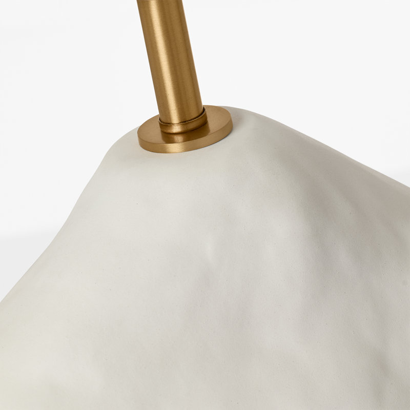Pacheco Ceramic Table Lamp, Matte White