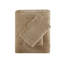 Ensemble de 4 draps pour grand lit taupe - 100% doux et confortable brossé des deux côtés avec 2 taies d'oreiller élastiques