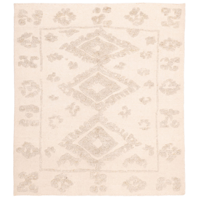 Tapis crème Looma 8 pi 3 po x 9 pi 8 po