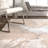 Dequita Contemporary Abstract Beige/Blue Area Rug-1014793122
