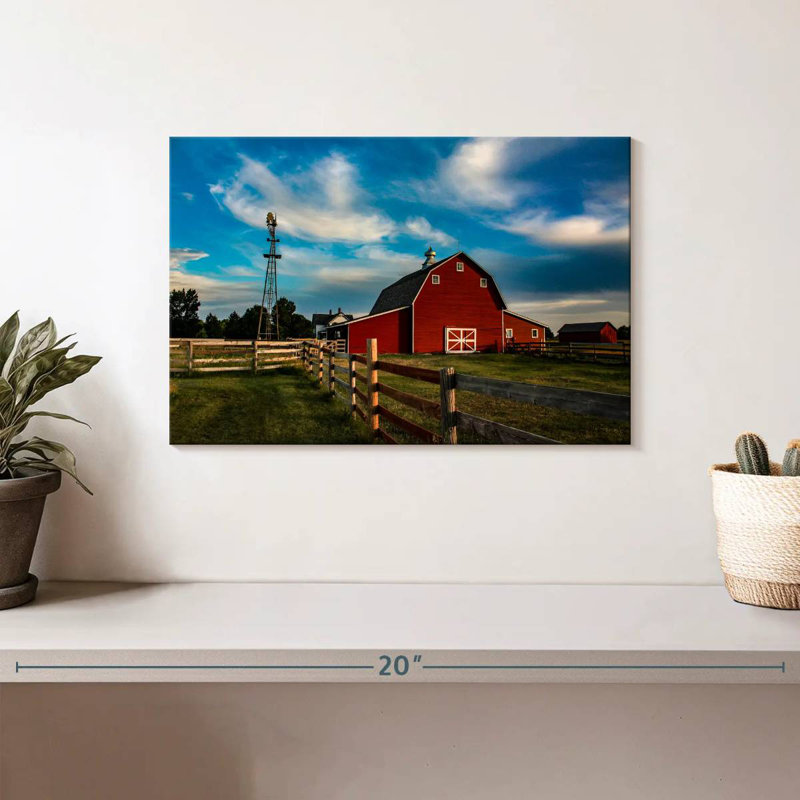 Lilie Windmill By The Farmhouse, H 8 po x l 12 po