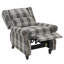 87.5cm Wide Glider Wing Chair Recliner