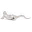 Figurine lézard en céramique brillante