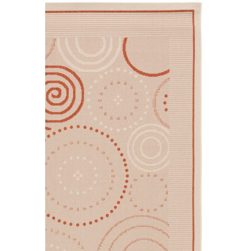 Herefordshire Performance Geometric Indoor/Outdoor Area Rug, Rectangle 2'7" x 5'