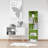 5-Tier Reversible Color Open Shelf Bookcase, White/Pink-256550516