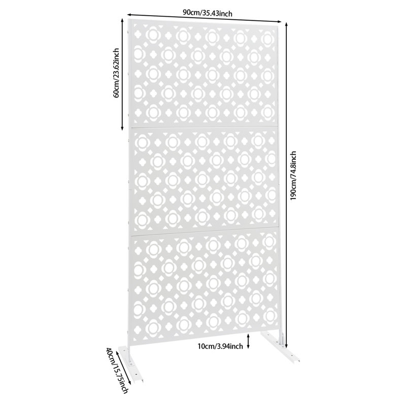 Decorative Panels Privacy Screen