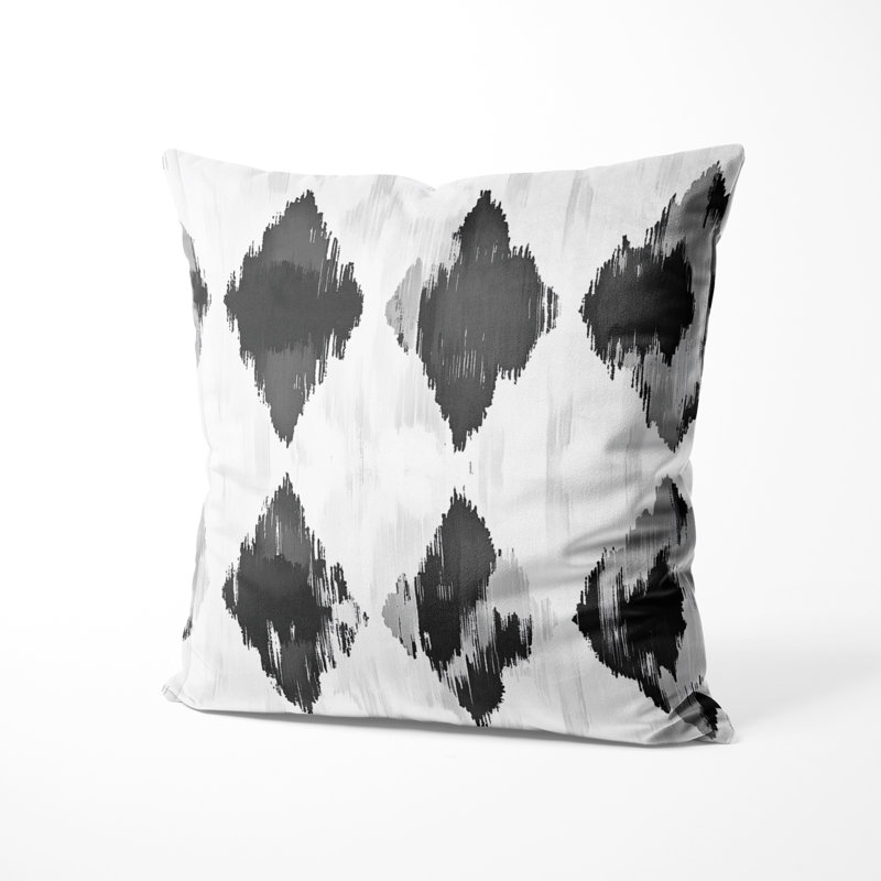 Coussin Modern Modern - Ikat Calm, H 20 po x l 20 po