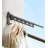 Flexihang Wall-Mounted Retractable Clothes Rack