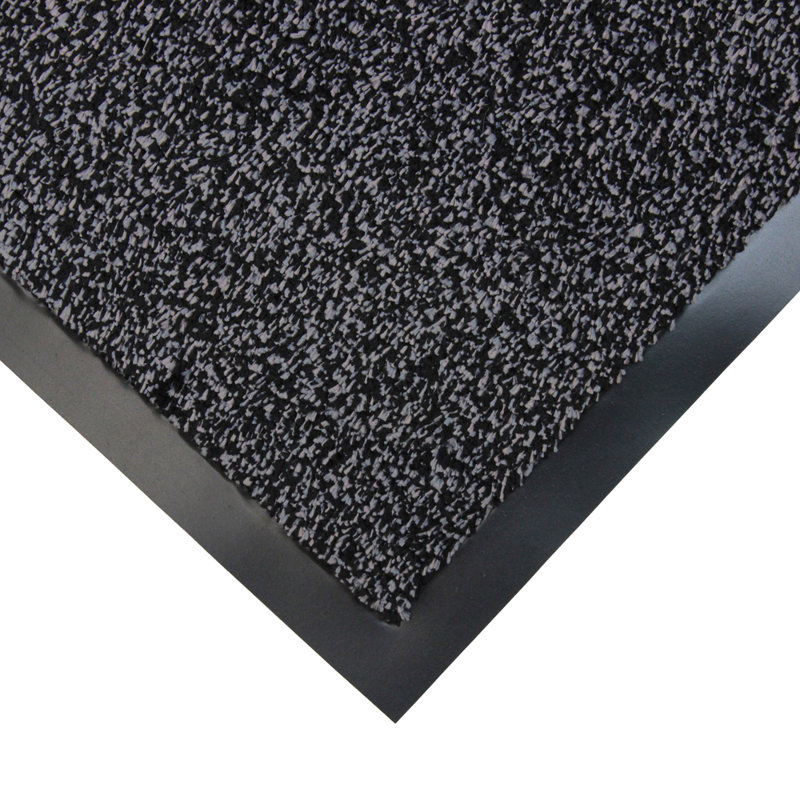 Admiral Non-Slip Doormat, 0.5cm H x 80cm L x 50cm W, Charcoal