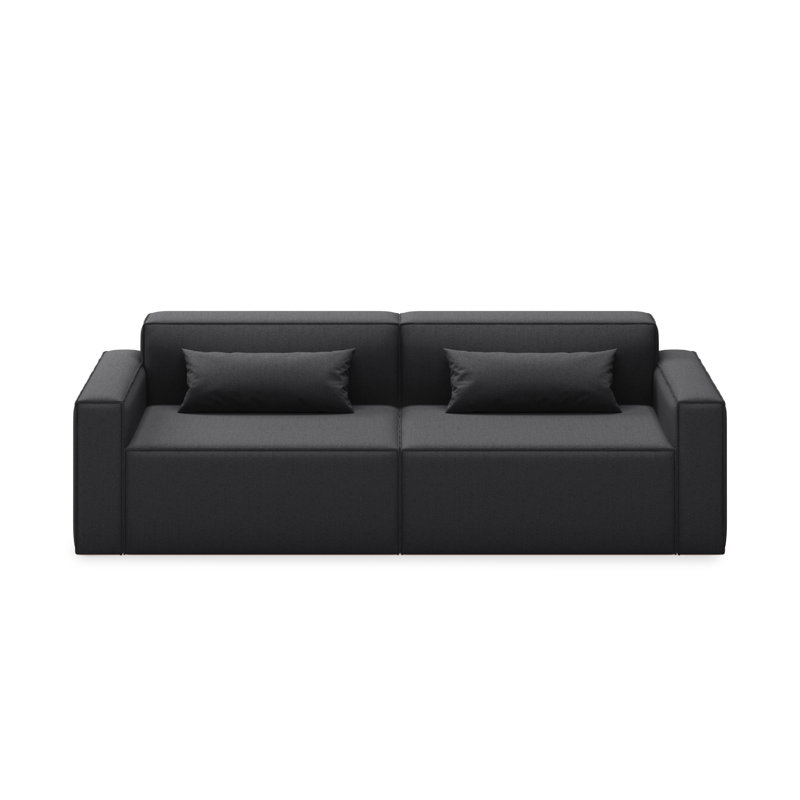 Mix Modular 2-Pc Sofa, Mowat Raven
