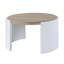 Table basse carrée avec finition ultrabrillante et tiroir simple, d'une largeur de 33 pouces, pour le salon