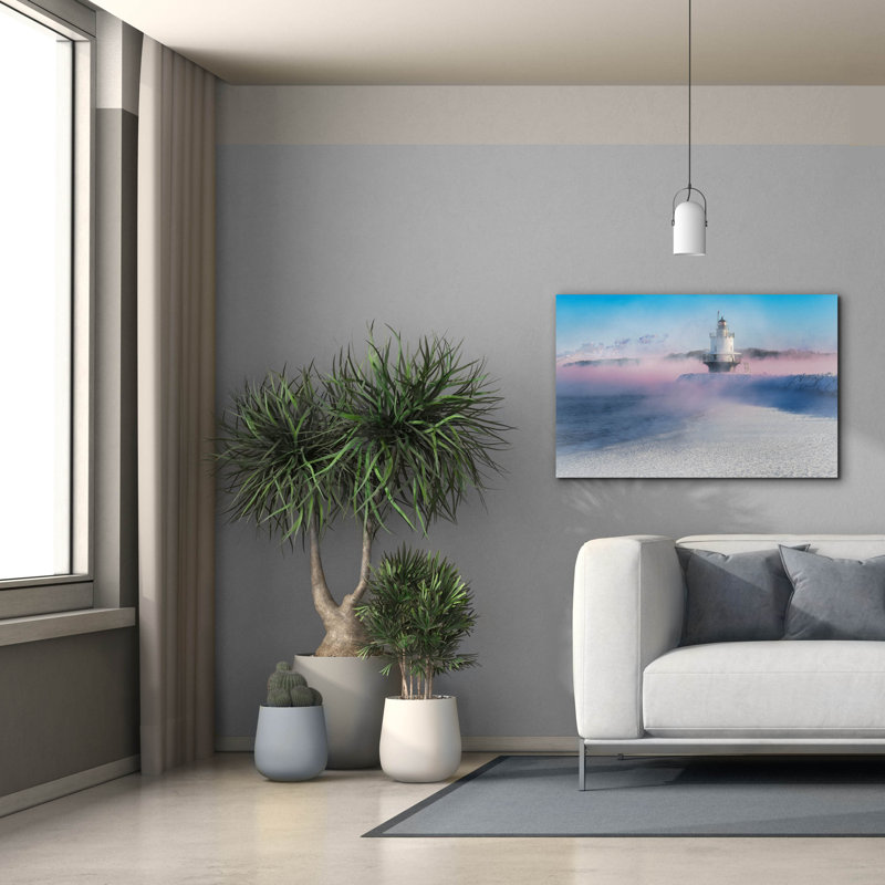 Toile épique «Spring Point Freeze» par Rick Berk, 40 po x 26 po, H 26 po x l 40 po x P 1,5 po