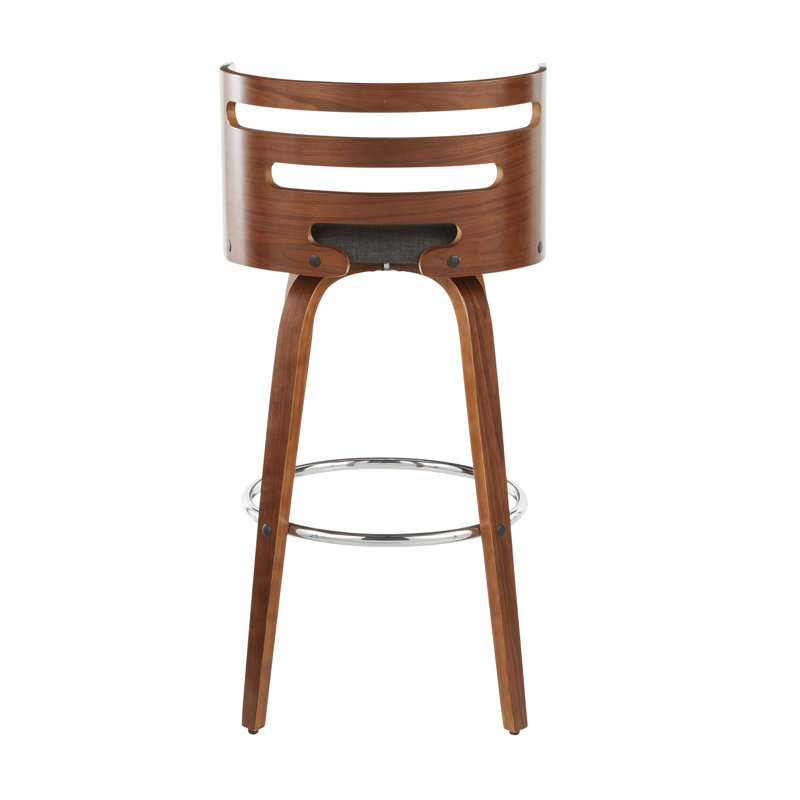 Tabouret de bar Cosini, Gris
