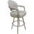 Cream Polyester Blend/Beige Frame
