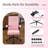 25.6 Inch Adjustable Armrest Dual Purpose Leg Swivel Office Chair With Spikes-749801904