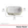 American Standard Aspirations 15.5'' Vitreous China Rectangular Bathroom Sink with Overflow