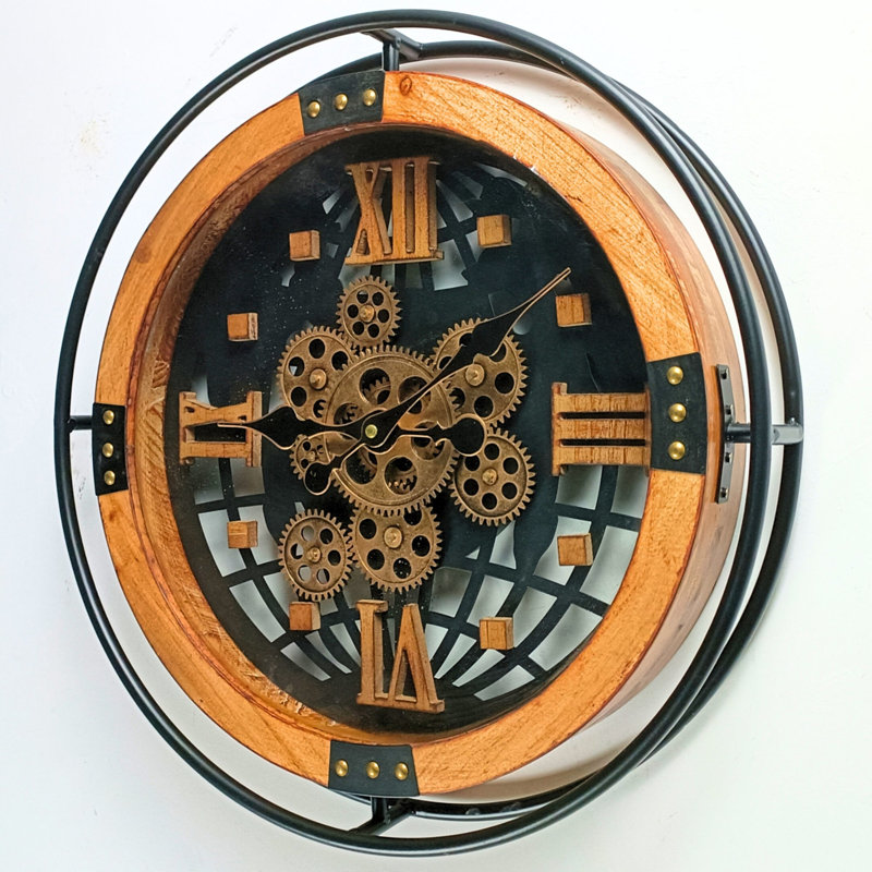 Solid Wood Wall Clock