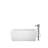 Chloe Freestanding Soaking Acrylic Bathtub-83697492