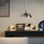 Grinnell 1 - Light Satin Nickel Dome Pendant