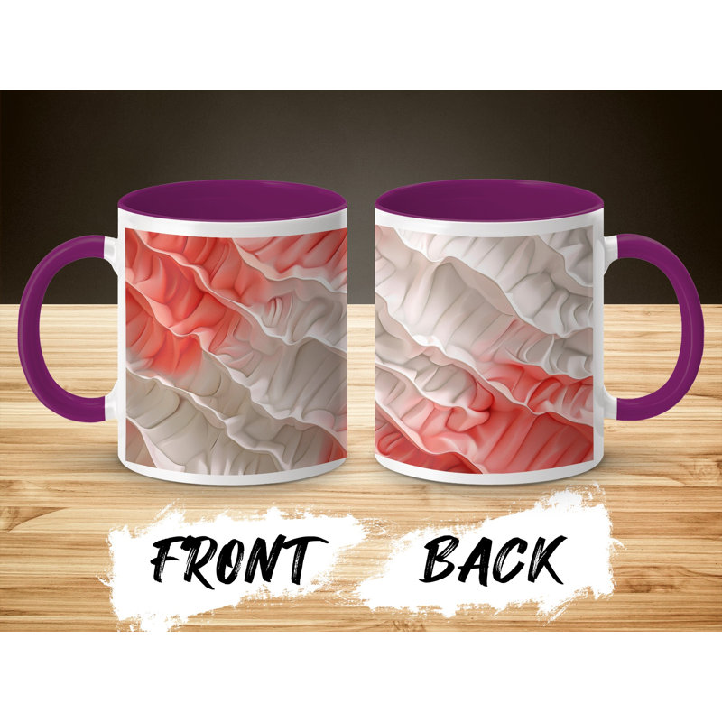 Ceramic Coffee Mug, Purple