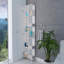 Armoire à linge à 5 tablettes avec miroir-1142216292