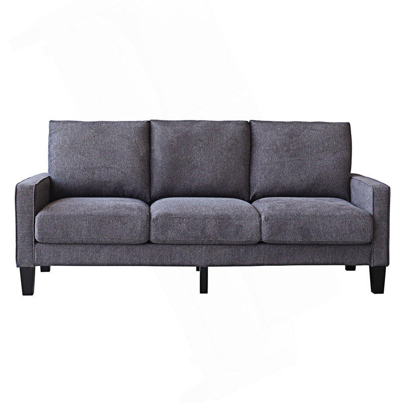 Canapé moderne, canapé de salon moderne confortable pour la maison, Gris foncé