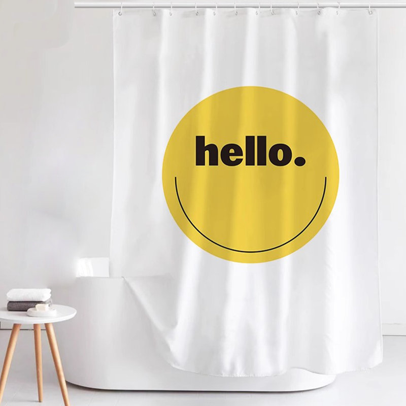 Rideau de douche en polyester