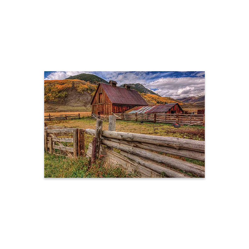 «A Simpler Life» par Bill Sherrell - impression non encadrée, H 16 po x l 24 po x P 0,25 po