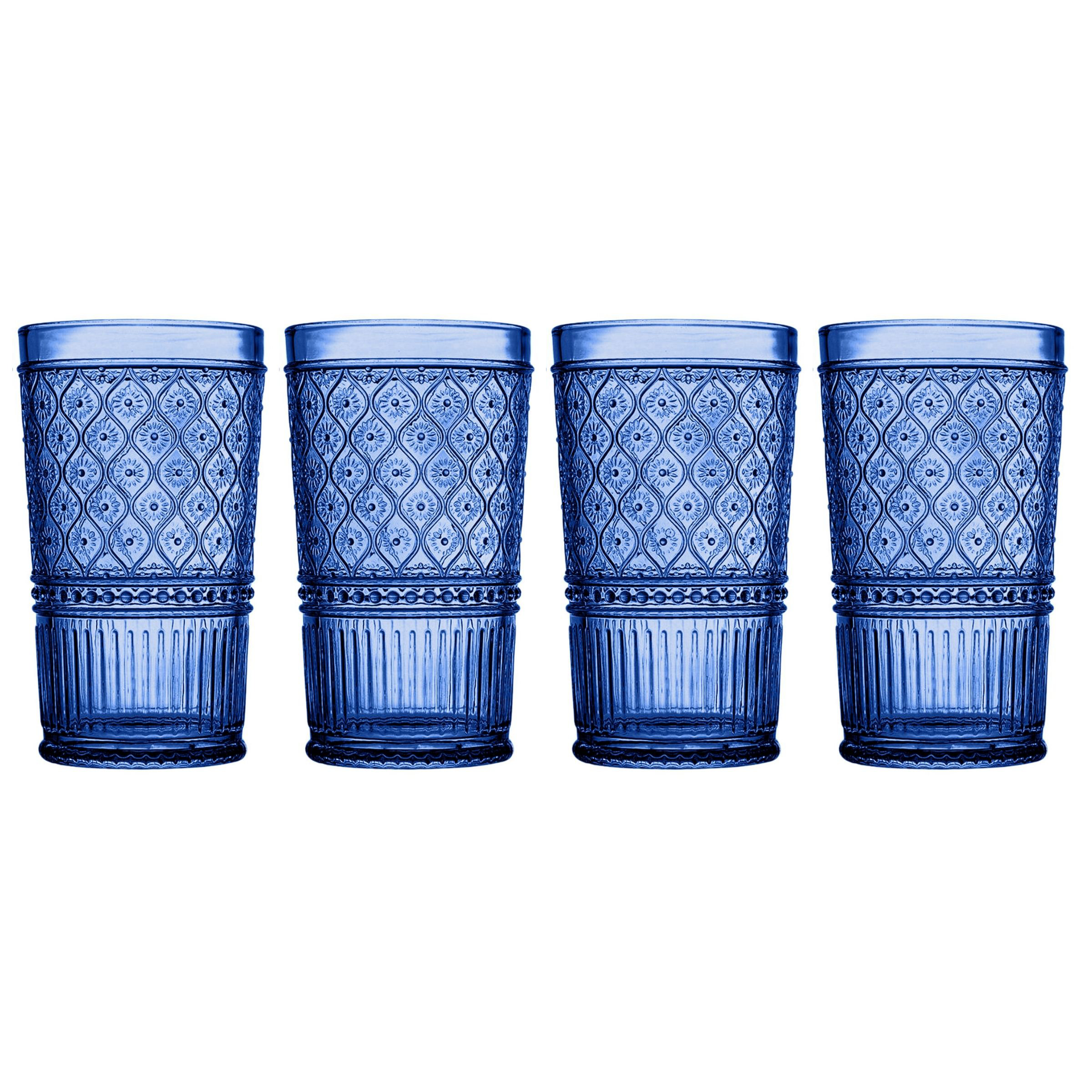 Godinger Silver Art Co Claro Highball Glasses, 17 oz. & Reviews | Wayfair