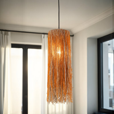 Ceron 1 - Light Nickel Single Pendant