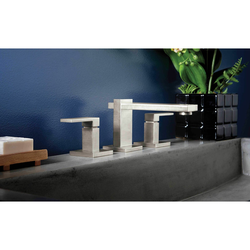 Morro Bay 8" Widespread Lavatory Faucet, Matte Black