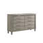 Commode 8 tiroirs Carthage