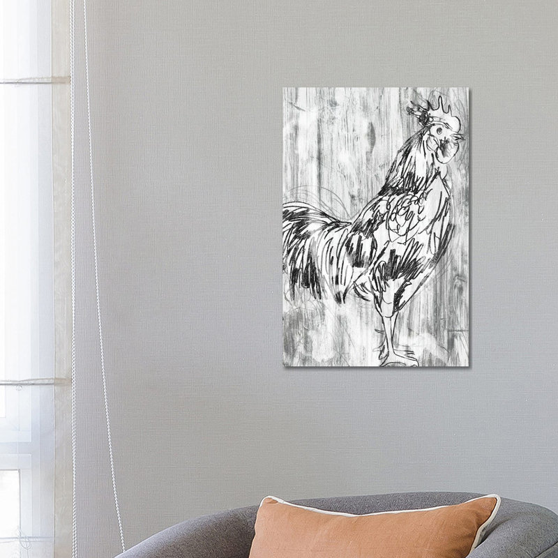 Barnwood Flock III 1 Piece Wrapped Canvas Wall Art, 66.04cm H x 45.72cm W