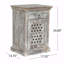 Table de chevet 1 porte Woodenen