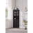 65.7'' Tall Corner Cabinet with Spacious Storage, Corner Storage Cabinet,Corner Liquor Cabinet for Bathroom, Living Room & Kitchen,  (Black)-1808170299