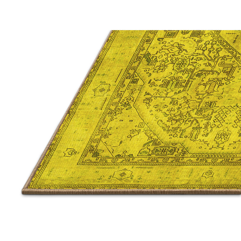 Guaglirdo Oriental Indoor Rug, Rectangle 2' x 3'