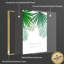 "Plants Aluminium", ensemble de 3 reproductions d'art encadrées sur toile_QS38-8-1803898332-1803898325