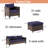 Kinsela 5 - Person Outdoor Conversation Set with Cushions-1243025741