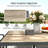 Square 8 - Person 110cm Long Dining Set with Cushions