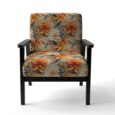 Fauteuil d'appoint rembourré Tropical Paradise Botanical Paradise IV