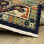 Tapis bleu / ivoire Oaklynn-280448384