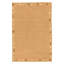 Icecube Border Area Rug in Beige/Gold-107172772