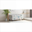 Ottoman with Floral Fabric, Storage &amp; Soft-Close Hinges - Multi-Functional for Living Room/Bedroom | Charcoal Gray | Wood