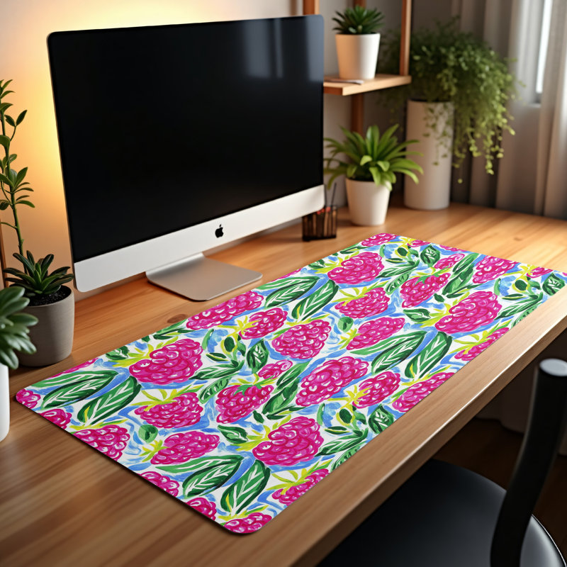Polyester Desk Pad, 31.5x15.5