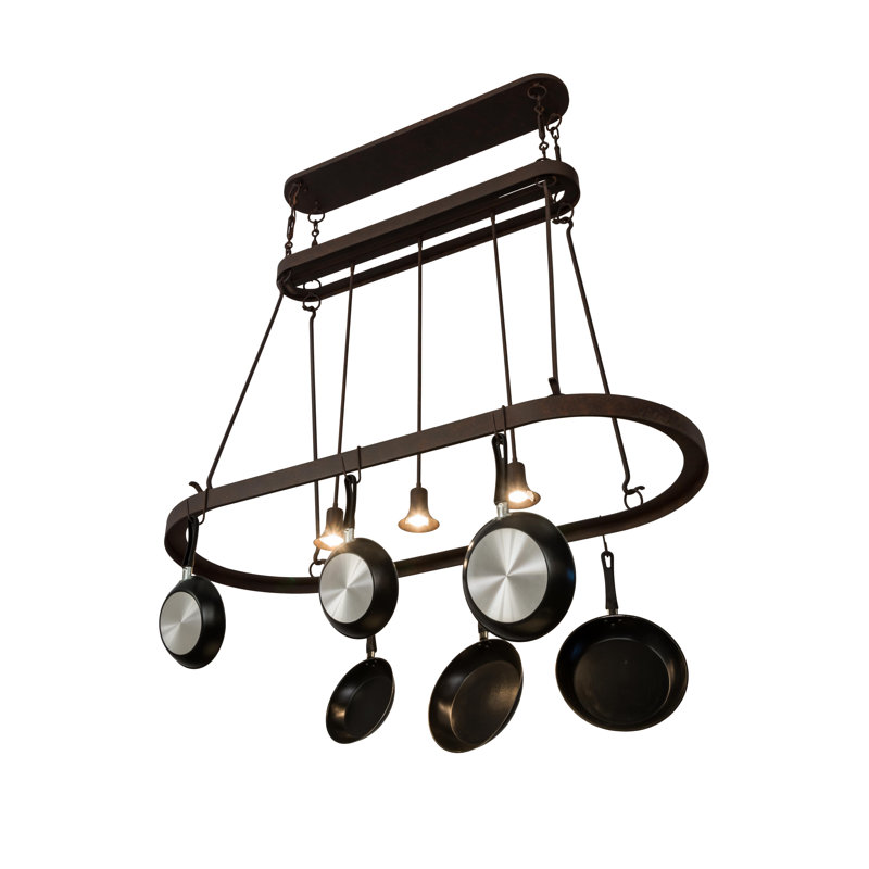 3 Light Pot Rack